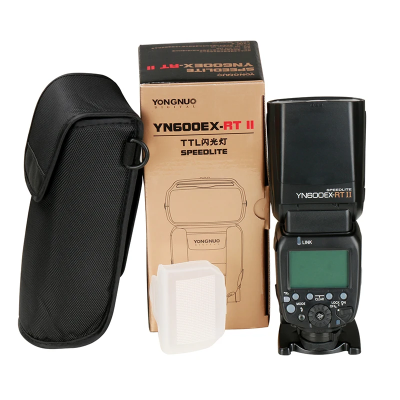 YONGNUO официальный YN600EX RT II Вспышка Speedlite Беспроводной ttl 1/8000 s w YN E3 передатчик для Canon