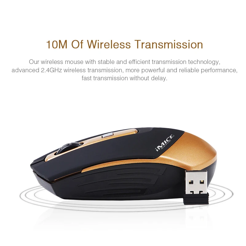 Беспроводная мышь компьютерная беспроводная эргономичная Mause Mini USB 2 4 ГГц кнопки