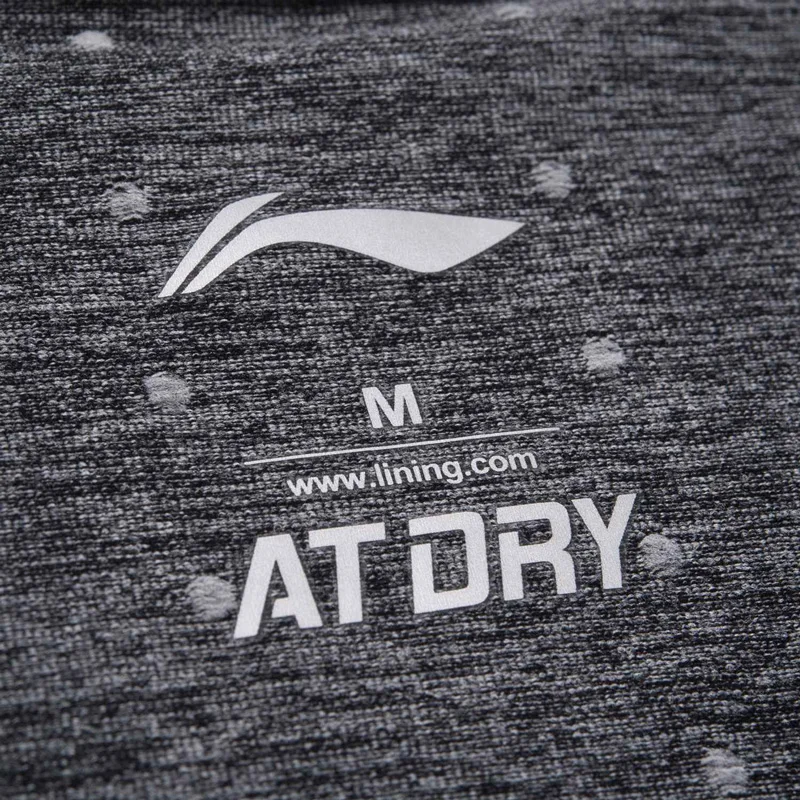 Li-Ning Мужская серия бадминтон AT DRY футболка с длинным рукавом облегающая дышащая подкладка Спортивная футболка ATLM111 MTL980