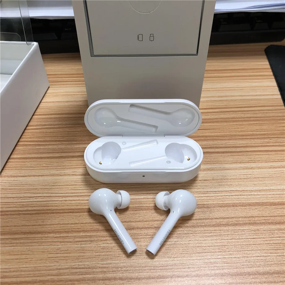 Новые оригинальные HUAWEI FreeBuds беспроводные Bluetooth наушники с микрофоном Музыка SportFashion сенсорная гарнитура Handfree динамический+ баланс