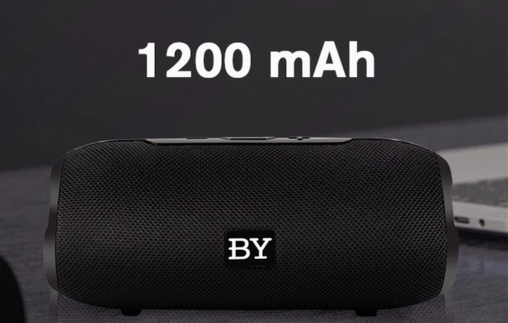 BY6660 Мини Bluetooth динамик Портативный водонепроницаемый беспроводной громкий динамик 10 Вт для телефона компьютера наружное радио fm бас стерео музыка