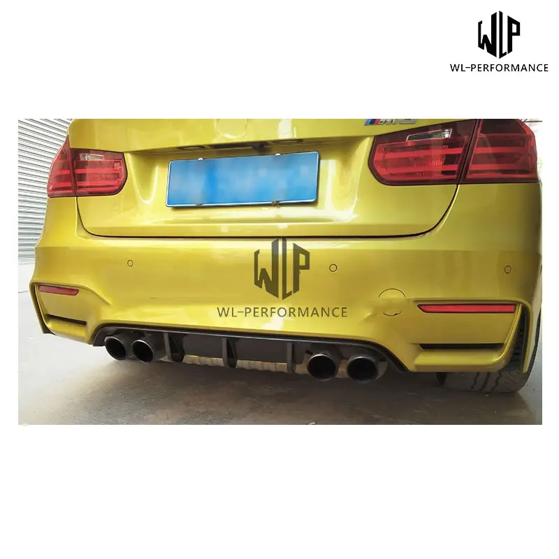 Двусторонний двойной задний диффузор 4 серии M4 P для BMW 420i 428i 435i 2014 и выше |