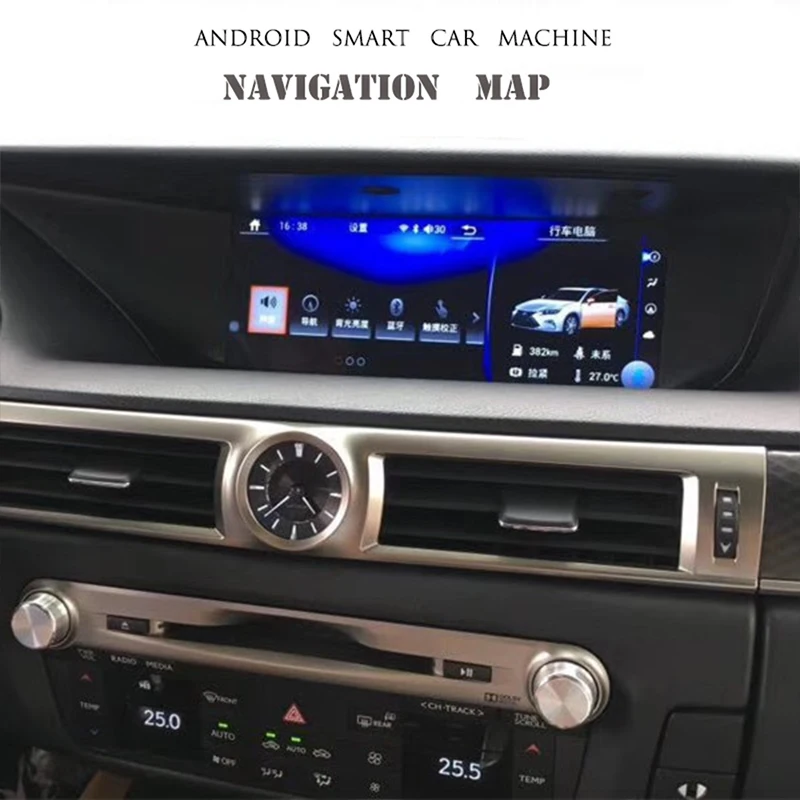 LiisLee Автомобильный мультимедийный DVD gps аудио Радио стерео для Lexus GS GS200t GS250 GS350 GS400 2011~ стиль навигации NAVI