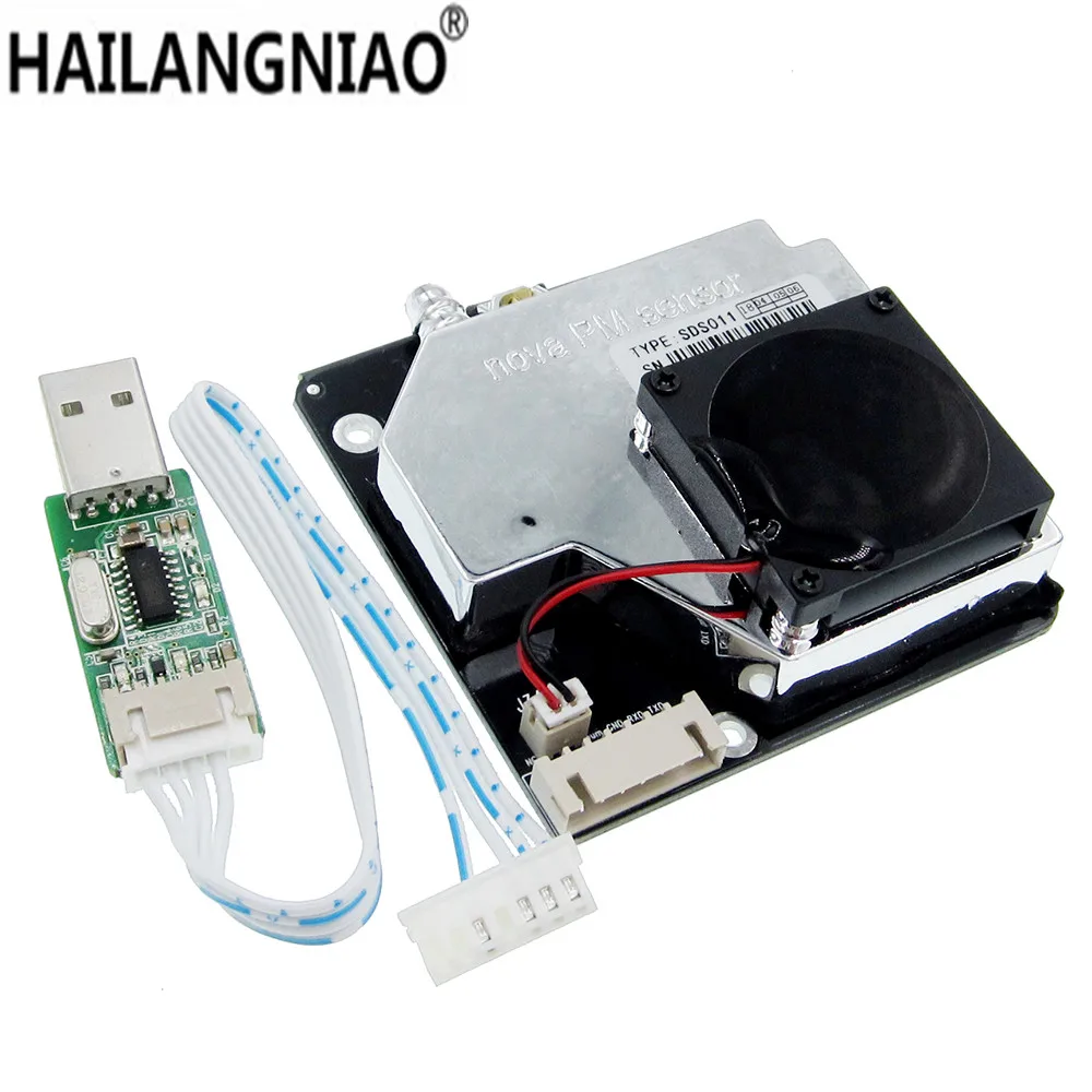 PM sensor SDS011 High precision laser pm2.5 air quality detection module Super dust sensors digital output | Электроника