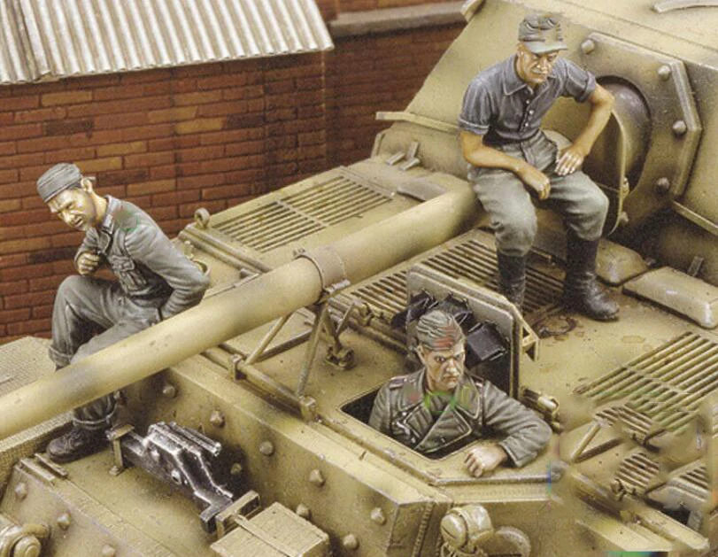 1/35 Набор для создания фигуры из смолы (бак не входит в комплект)|Наборы сборки