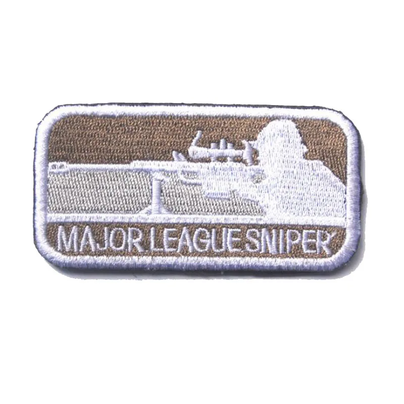 C Снайпер Major League 3D вышитые повязки Военная тактика спецназ боевой дух значок армейский Вентилятор Рюкзак для одежды патч в виде шляпы - Цвет: C