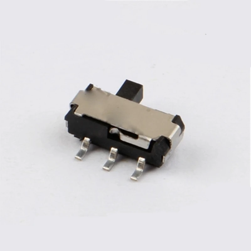 10pcs Mini toggle switch handle 2mm high 3 feet 2 gear side | Обустройство дома