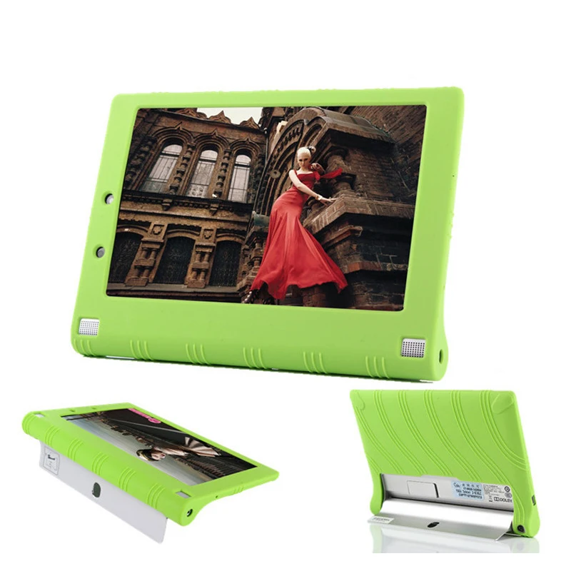 Плоский силиконовый чехол SZOXBY для планшета Lenovo 1050f LC Yoga2 1051 F/L Мягкий