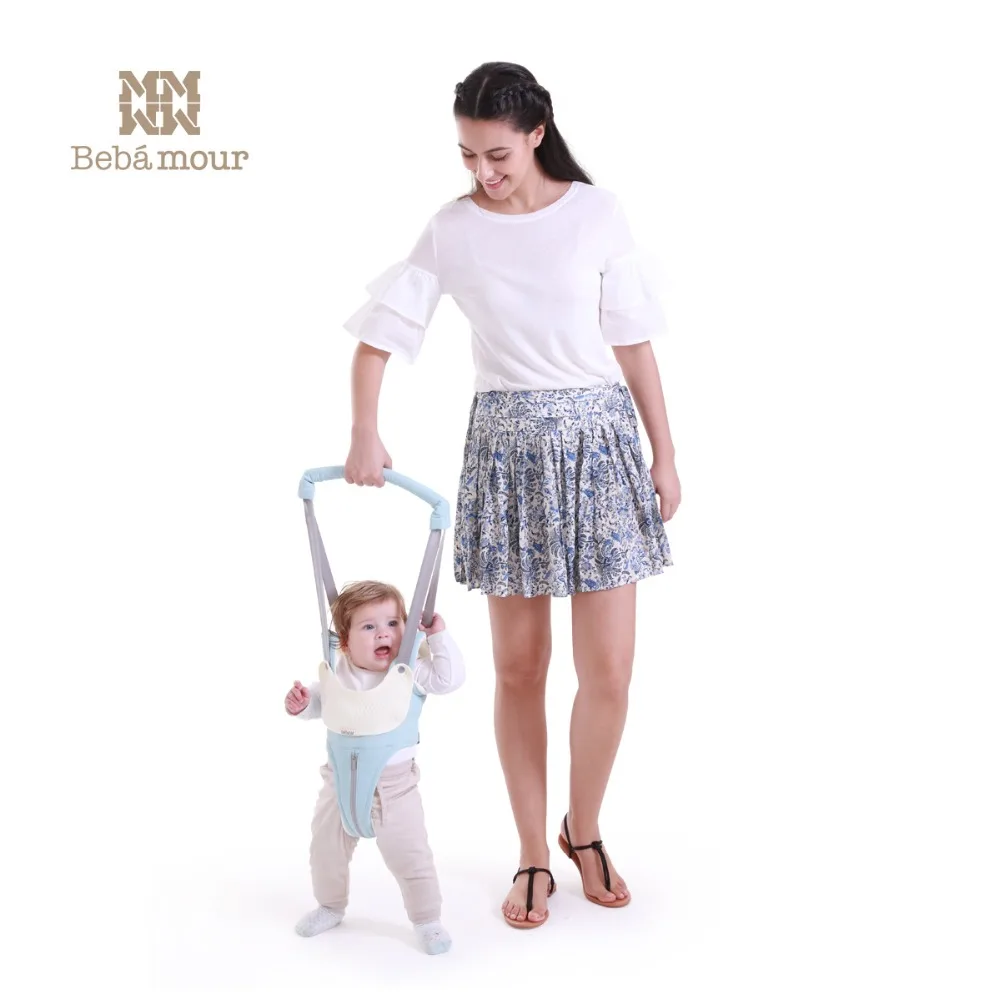 Bebamour Baby Walking Harnesses Safety Kid Keeper Fashion Learning Assistant Toddler Leash Backpack Infant Walker | Мать и ребенок