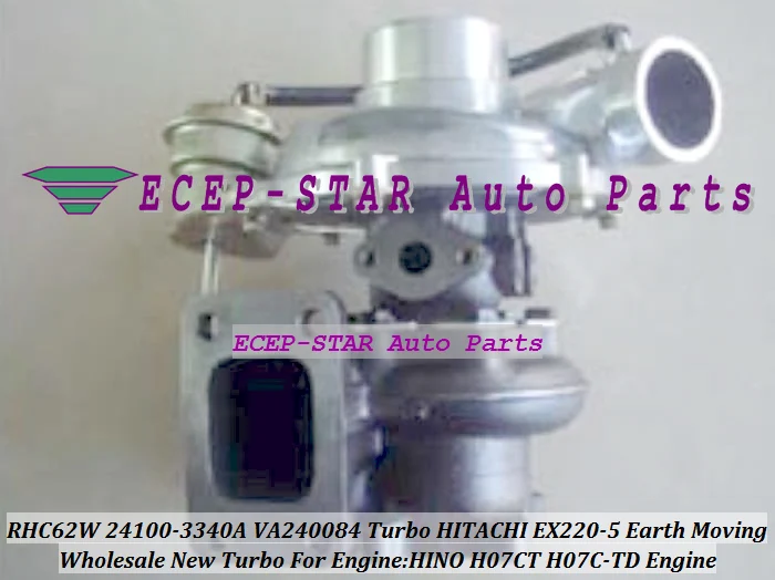 Бесплатная доставка RHC62 24100-3340A 24100-3340 VA240084 CXBE CUBE Turbo для Hitachi фрикционов подвижного
