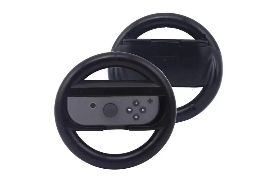 Joy-Con Wheel Left &amp Right ( Black Blue Red ) - Comfort Gamepad Controller Grip for Nintendo Switch (Set of 2) | Электроника