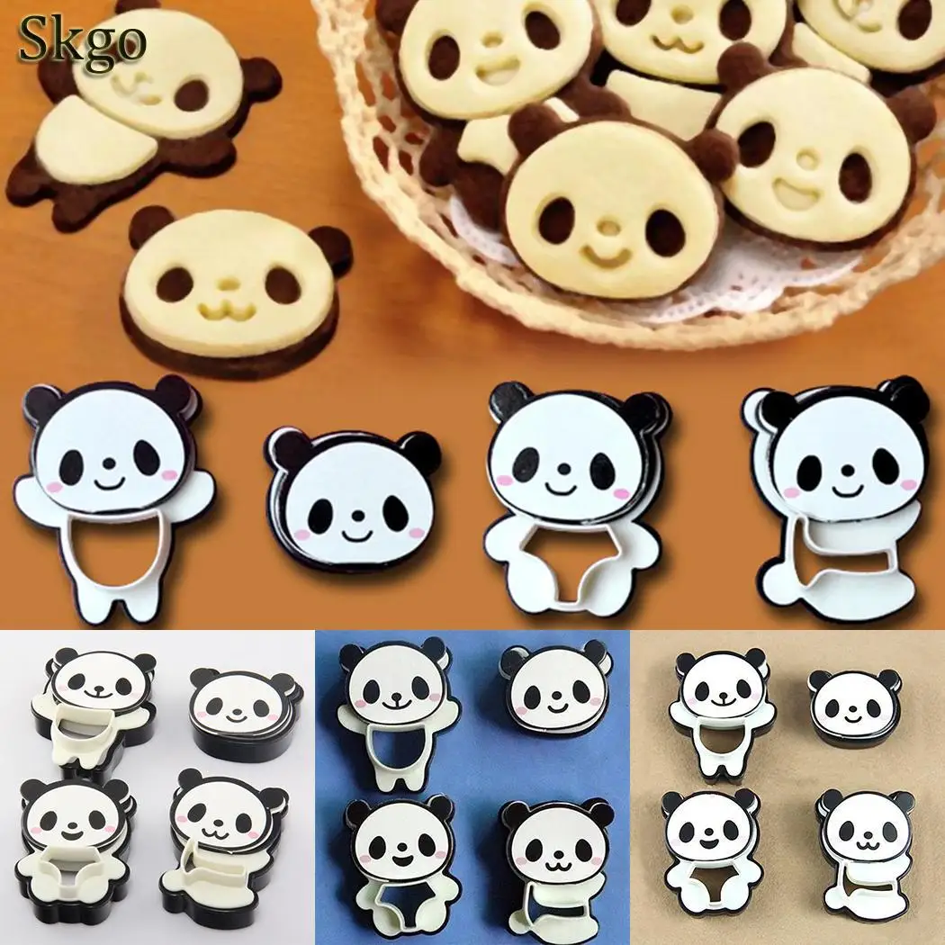 Кухонные инструменты DIY Выпекать гибкие силиконовые формы в форме панды 3D