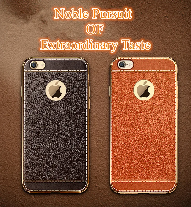 S&ampJ Phone 6 6s Plus Fashion Luxury Leather Cell Case for IPhone 7 8 7Plus 8Plus X |