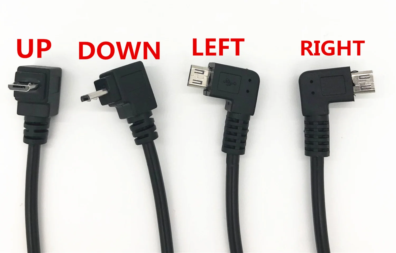 USB Micro 5P мама к папа левый/правый/вниз/вверх угловой Удлинительный Кабель