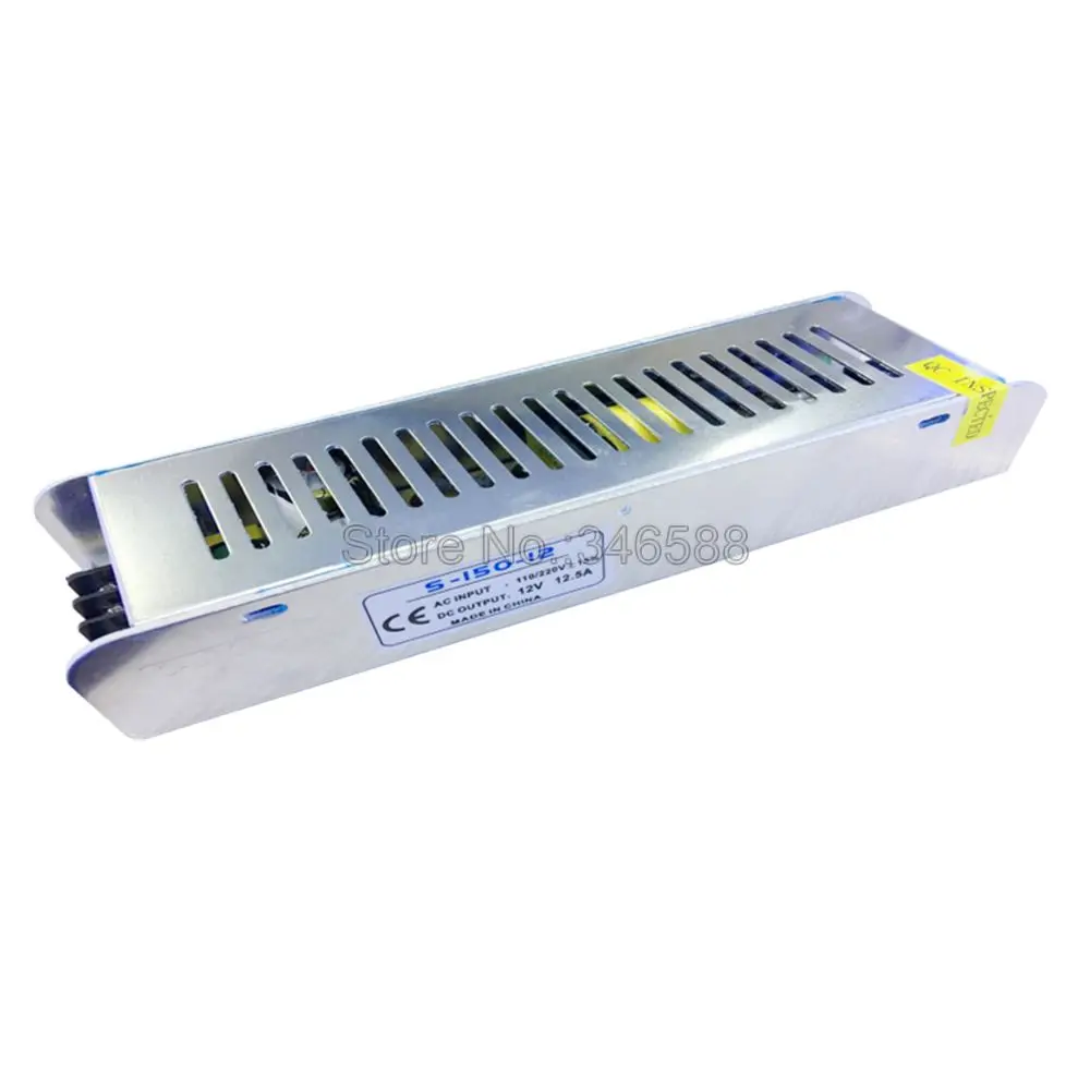 AC110V 220V постоянного тока до DC12V AC-DC постоянного Напряжение драйвер переключатель Питание изящный полосатый Размер 12V 3A 5A 8.5A 10A 12.5A 15A 20A 25A 30A