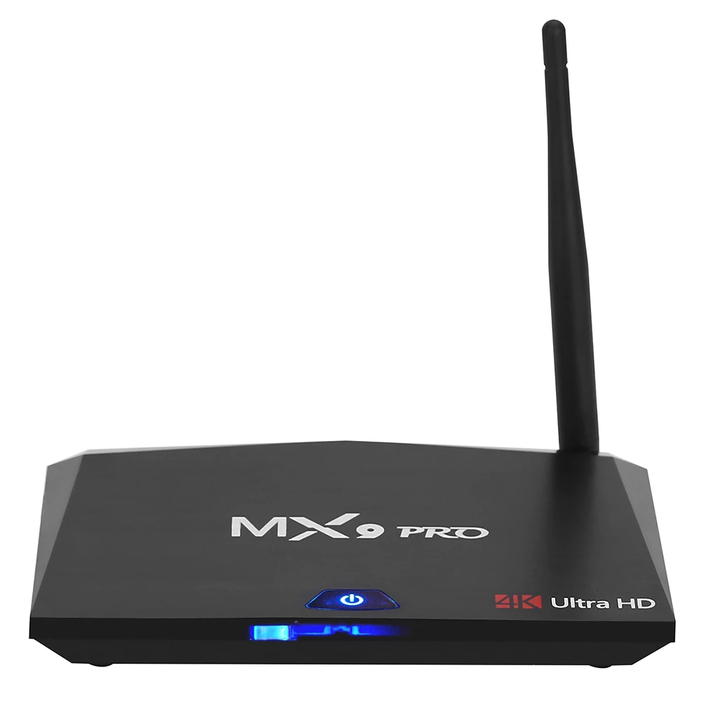 MX9 Pro 2 Гб ОЗУ 16 ПЗУ Android 7 1 Смарт ТВ-приставка RK3328 четырехъядерный 4G WiFi Bt 4 H. 265 VP9 HDR 3D