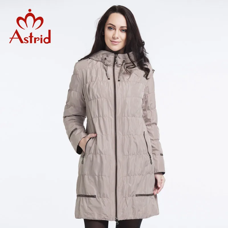 Астрид 2016 женщин тонкий слой высокое качество весна плащ с капюшоном флиса