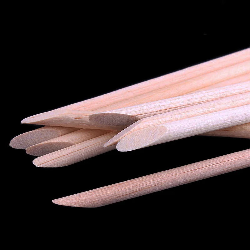 100 шт. двухсторонние палочки для удаления кутикулы|Пушеры кутикулы| |