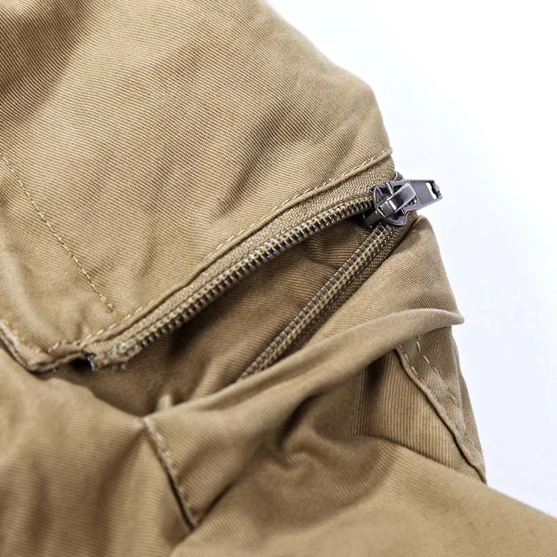 Ветровка мужская с капюшоном хлопковая куртка в стиле милитари Повседневная