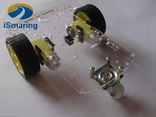 Официальный iSmaring Arduino Интеллектуальный автомобиль робот шасси с кодировщиком