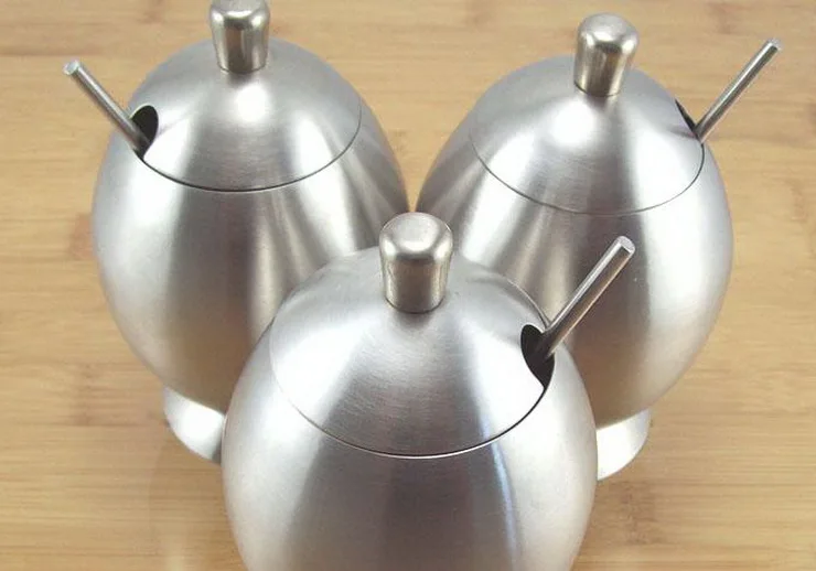 Европейская банка для специй из нержавеющей стали | Дом и сад