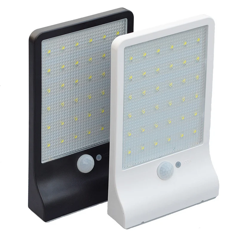 Светодиодный уличный светильник с питанием от солнечной батареи 450LM 36 датчиком