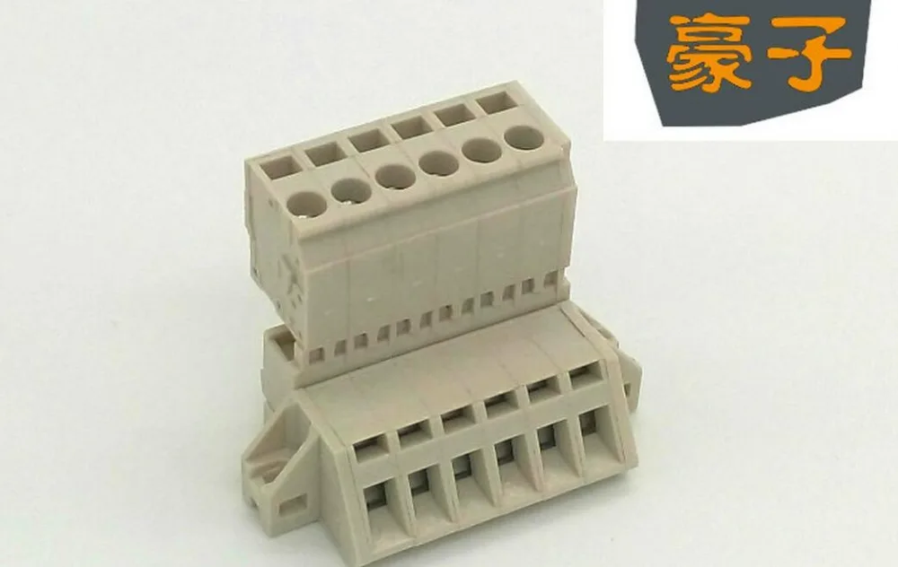 Соединительная клемма PCB с двойным разъемом питания пружинного типа стыковое