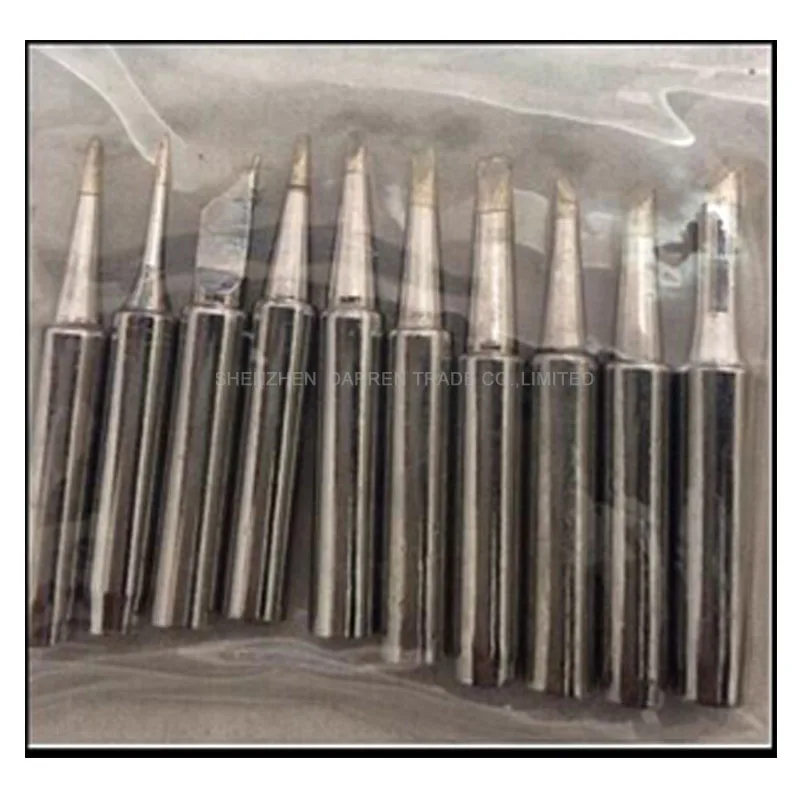 

100pcs lot Lead-free Solder Iron Tip 900M-T For 936 SAIKE ATTEN AOYUE KADA YIHUA Soldering Rework Station Iron Tsui