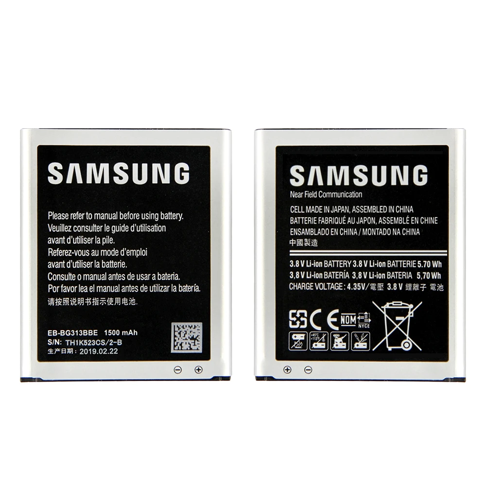 20pcs Original Battery EB-BG313BBE For Samsung Galaxy Ace 3 4 Neo ACE LITE G313H S7272 S7898 S7562C G318H 2450mAh | Мобильные