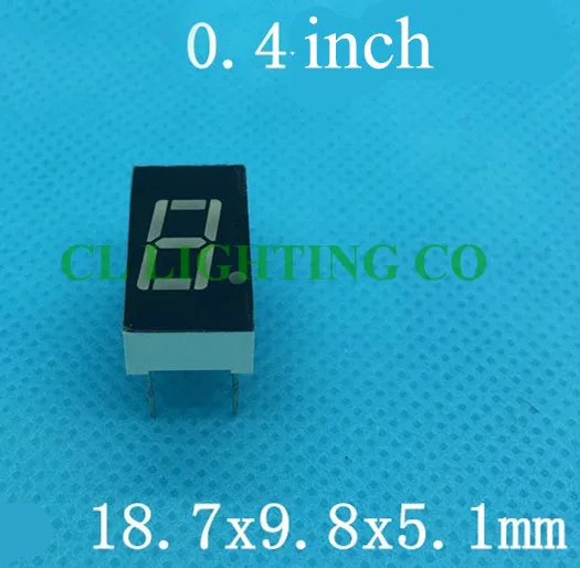 3 5-дюймовая продукция EL красная цифровая трубка семь сегментов дисплея общий