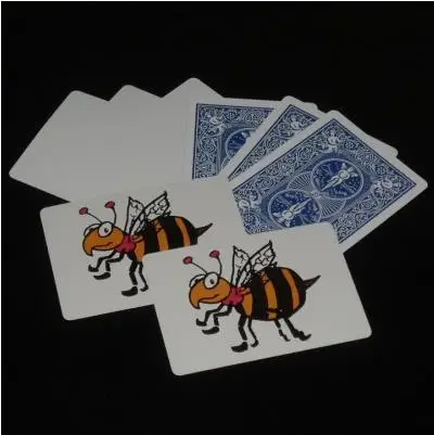 The Bumblebees (Gimmick+DVD) Magic Trick Card Classic Toys Props Comedy Illusion Close Up Magia Magie | Игрушки и хобби
