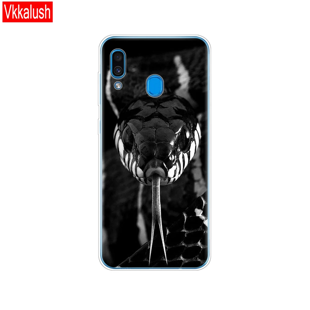 80292 Силиконовый чехол Sfot для Samsung Galaxy A20, чехол A20E, чехол для Samsung A20 A 20, A205F, A20E, A202F, защитный чехол, полностью 360 - Цвет: 80292