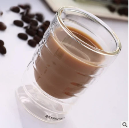Caneca ручная выдувка с двойными стенками сывороточный протеин canecas N эспрессо