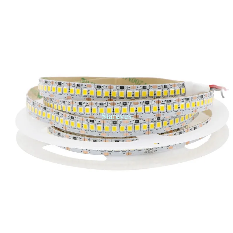 30 шт. Светодиодная лента 5 м SMD 2835 120 240 LED/m 12 В постоянного тока IP20
