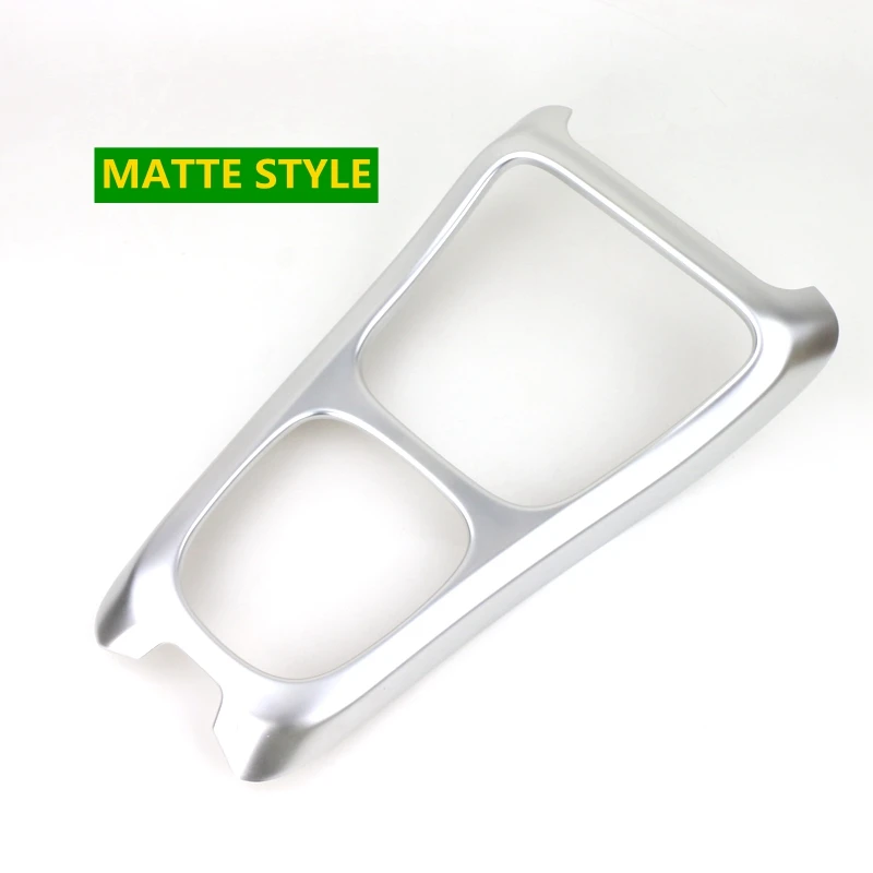 

For Jeep Compass Left-hand Drive 2017 2018 ABS Transmission Shift Gear Frame Interior modified Cover Trim matte carbon fiber