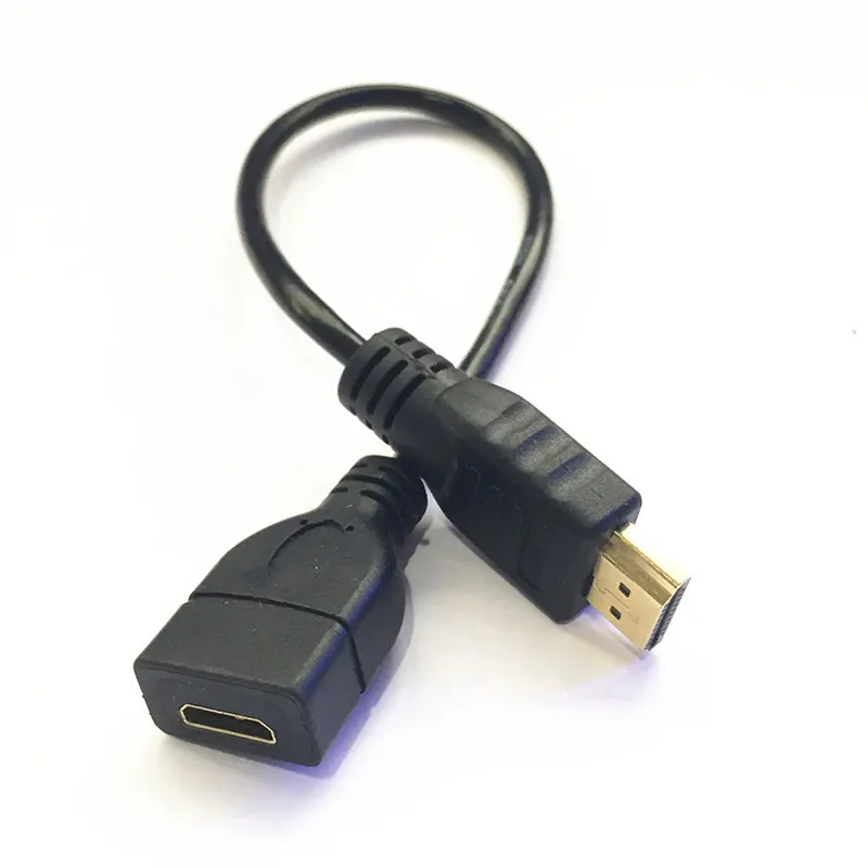 Кабель Mini HDMI мама-HDMI папа 0 3 м HD линия плоская панель ТВ | Компьютеры и офис