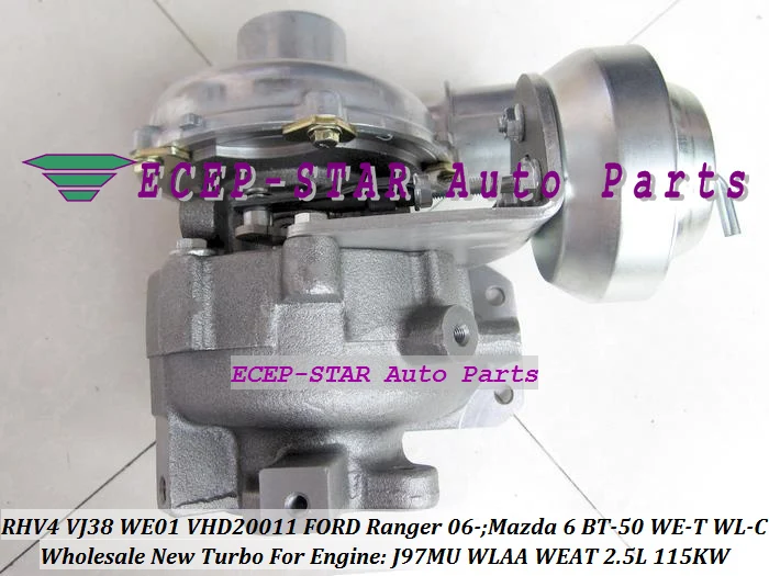 Турбокомпрессор RHV4 VJ38 VCD20011 WE01 для FORD Ranger 06- WLAA WEAT MAZDA 6 2007- BT50 BT-50 WE-T J97MU л кВт |
