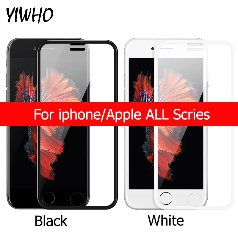 9D полное покрытие закаленное стекло для Apple IPhone 8 Plus защита экрана защитное 6 XS Max X