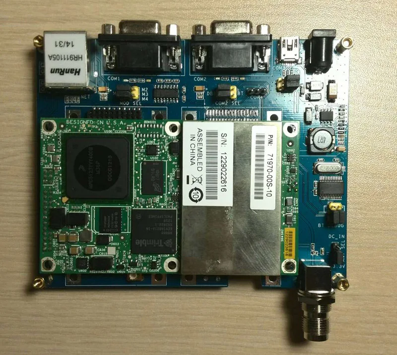 Для Базовая плата коров Совет по развитию отладки опорной плиты OME6 Novatel GNSS Ian Trimble
