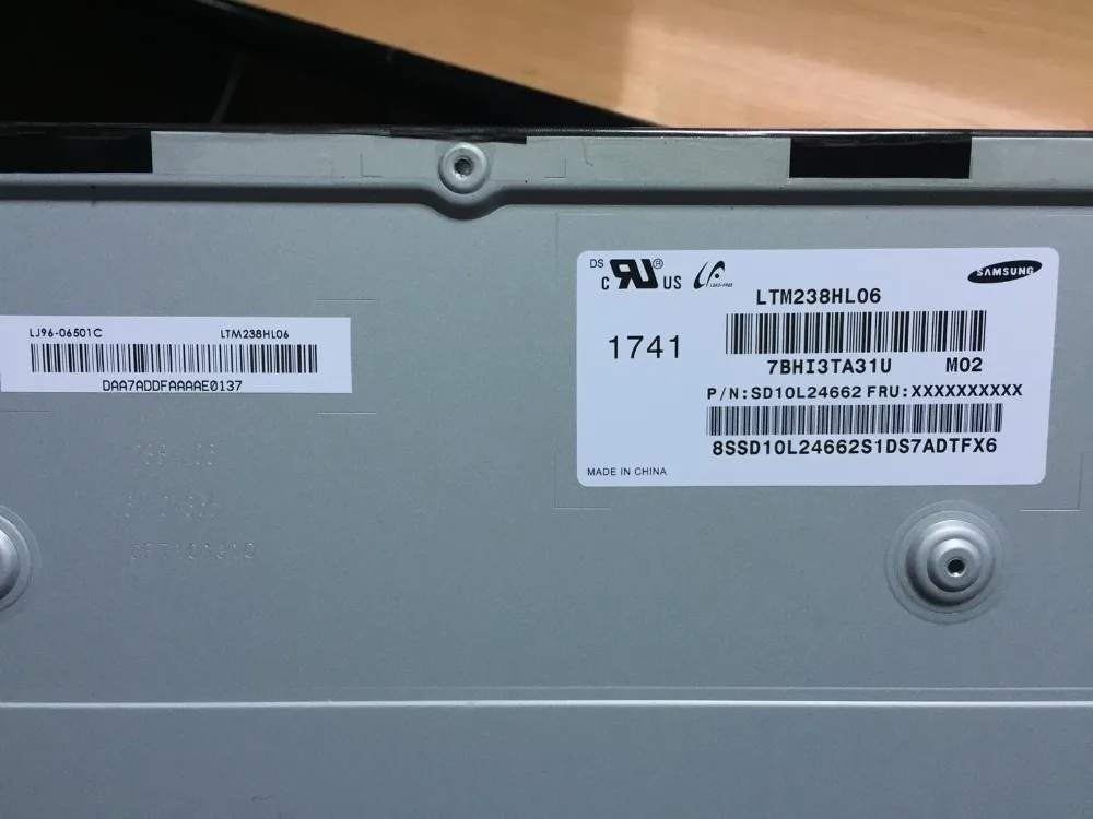 Новая модель ЖК-дисплея IPS LTM238HL06 для Lenovo AIO 520-24IKU 520-24IKL / 520-24ARR Тип F0DN A340-24IWL |