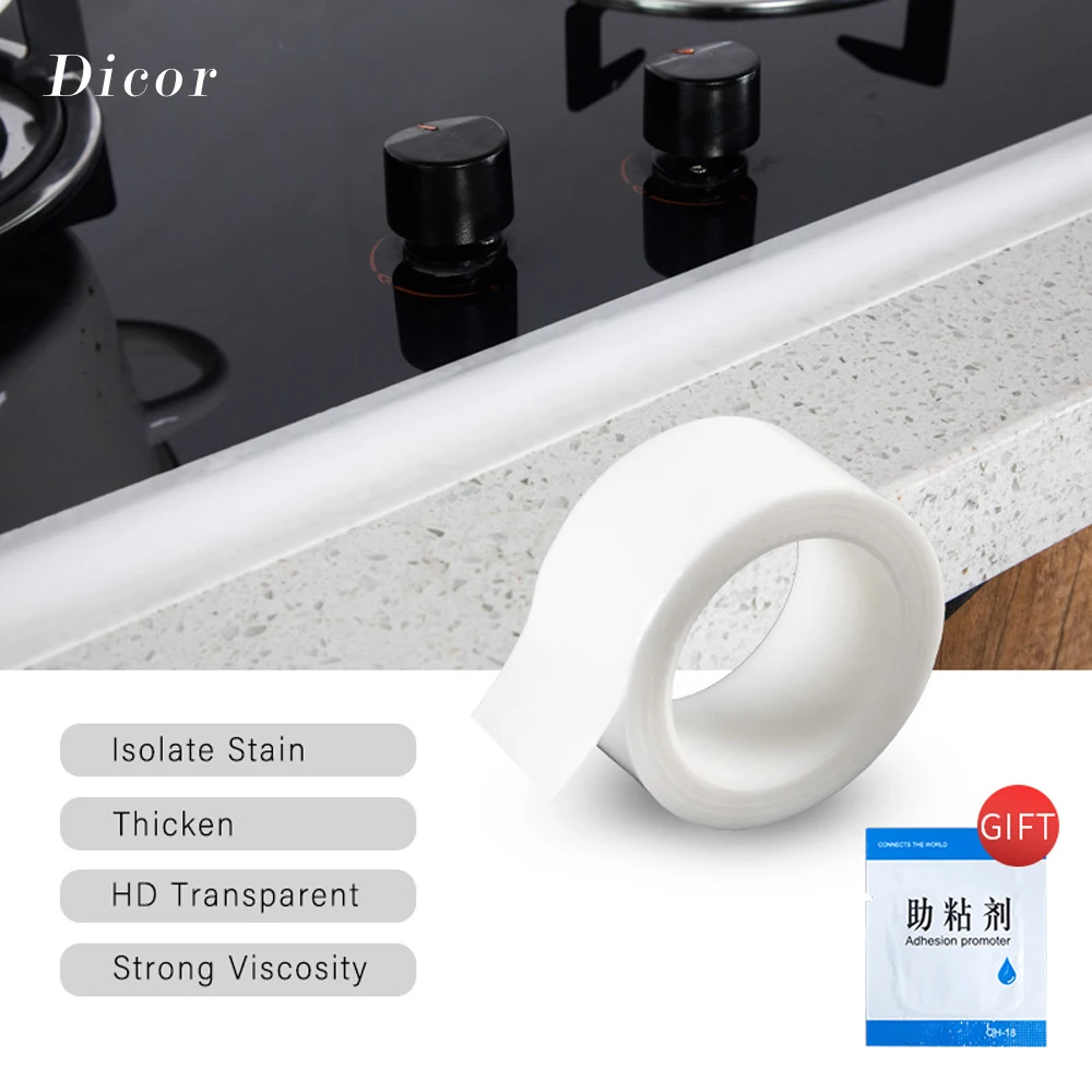 3.2M 5M White Gap Tape Self Adhesive Waterproof Creative Household Gadget | Обустройство дома