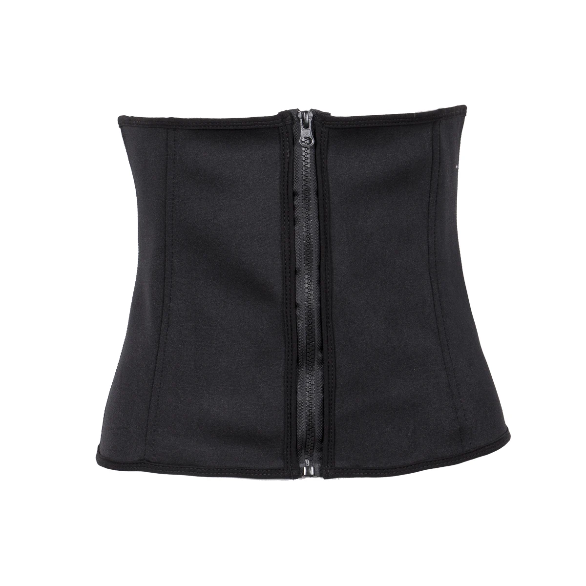 Корсет для тела формирователь женщин латекс резина талия тренажер на молнии