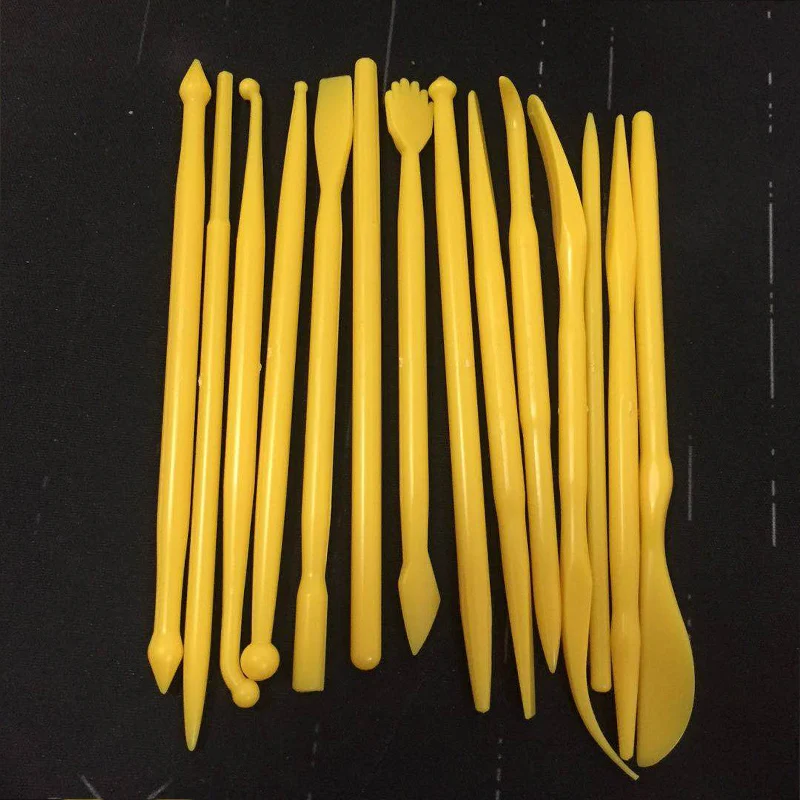 LUC 14 шт. пластиковый глиняный Набор для лепки воск резки по глине скульптура