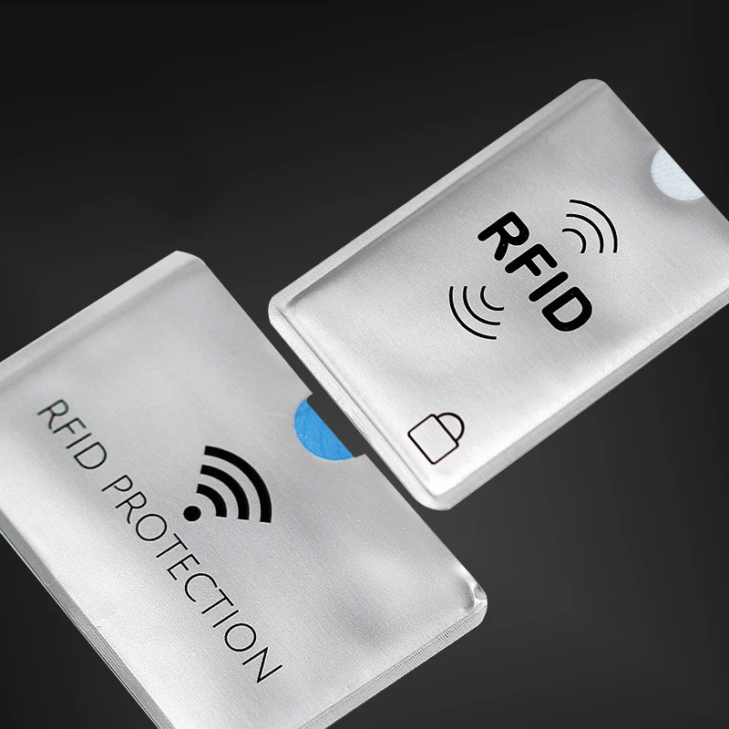10 шт./партия бизнес-держатель для Карт RFID экранированный протектор дебетовая Кредитная Бесконтактная карта безопасности Предотвращение неавторизованного сканирования