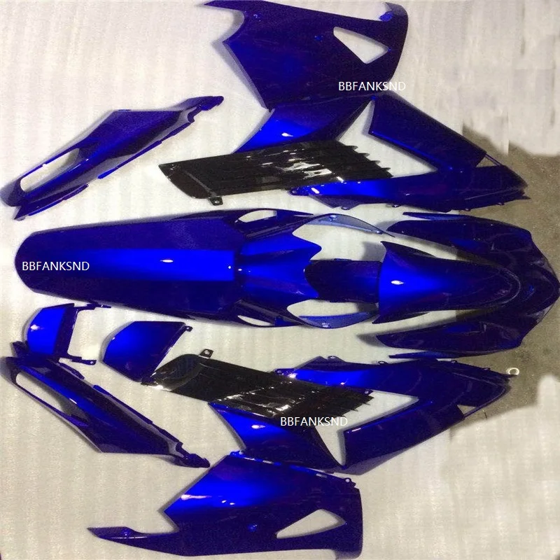 Injection molding ZX14R 2006-2011 blue black For Kawasaki NINJA zx14 ZZR1400 ZX 14 ZZR 1400 06 07 08 09 10 11 Fairing Kit | Автомобили и