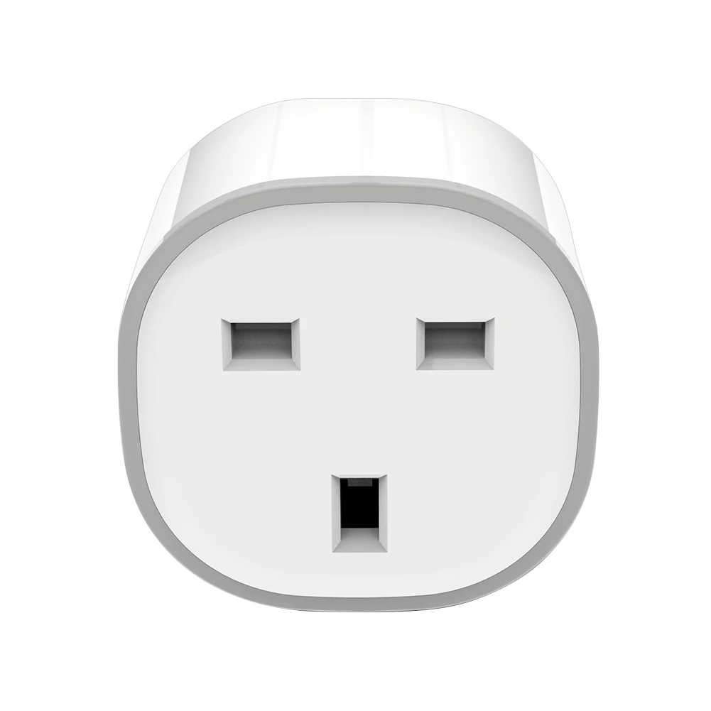 Square Цветная(RGB) Smart Plug светильник работы Великобритании попсокет Беспроводной WI-FI пульт дистанционного управления "умный дом" Голос Управление умная розетка с Alexa Google Home - Цвет: Square