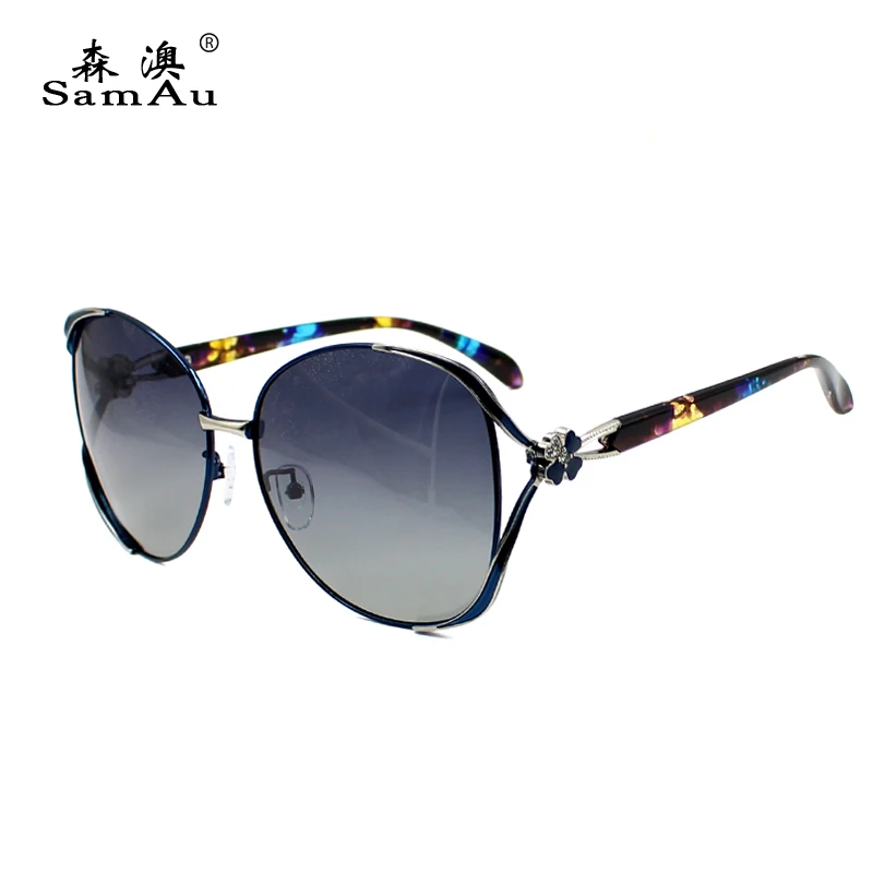 Модные дизайнерские Для женщин Поляризованные линзы Sunglassses вождения Оттенки для