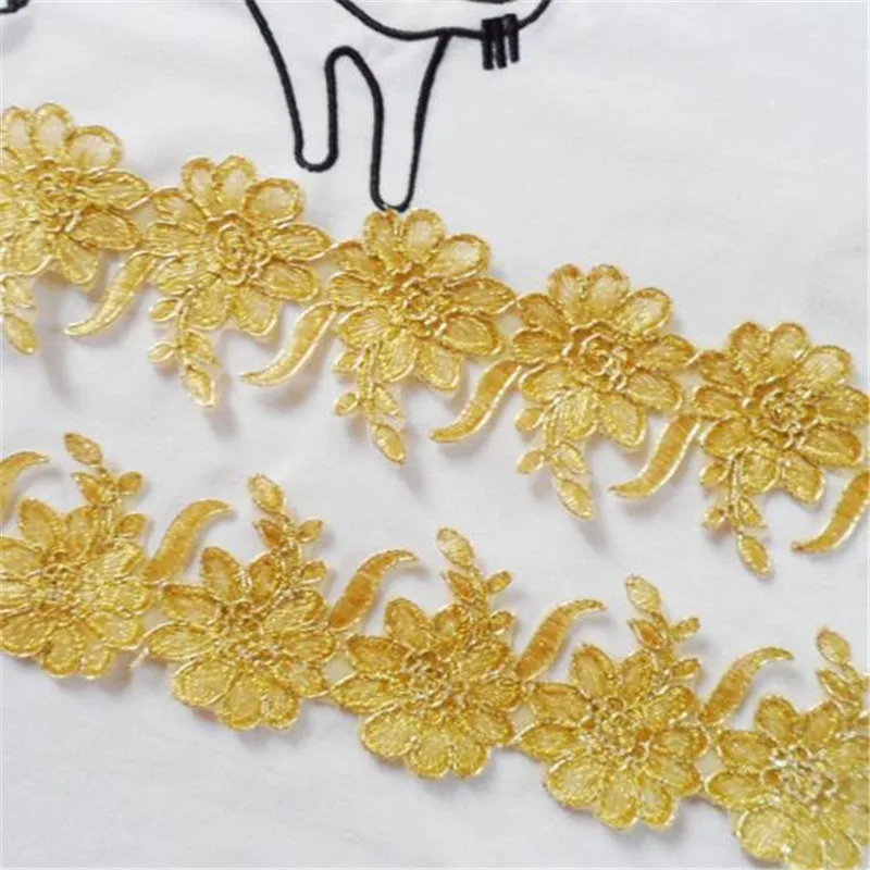 Бесплатная доставка с помощью утюга 4 м цвета: золотистый синий королевская ткань