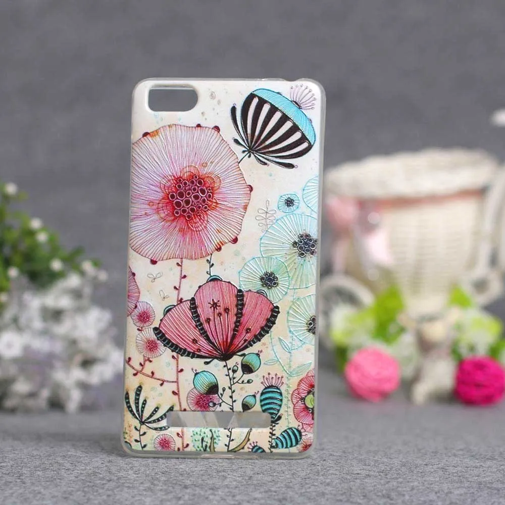Для Coque Xiaomi mi 4c mi 4i силиконовый чехол ТПУ задняя крышка для Fundas Xiaomi mi 4c 4i чехол 3D узор Капа для Xiao mi M4C M4i чехол s