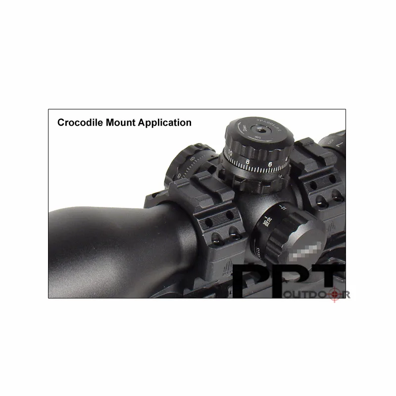 PPT 25.4mm Aluminum Double Ring Scope Mount Quick Detachable mount For Picatinny Rail Weaver PP22-0241 | Спорт и развлечения